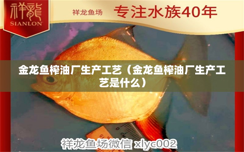 金龍魚榨油廠生產(chǎn)工藝（金龍魚榨油廠生產(chǎn)工藝是什么） 觀賞魚市場（混養(yǎng)魚）