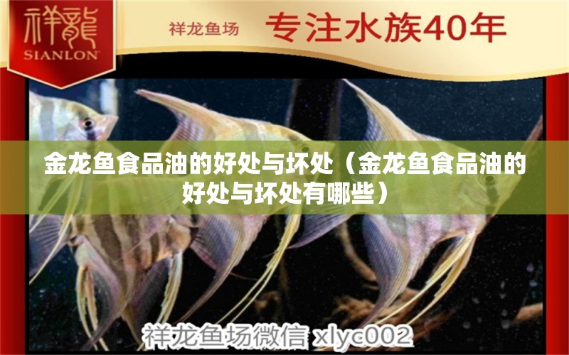 金龍魚食品油的好處與壞處（金龍魚食品油的好處與壞處有哪些） 黃金河虎魚