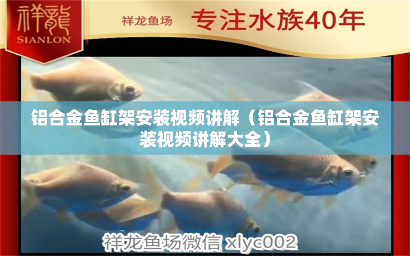 鋁合金魚缸架安裝視頻講解（鋁合金魚缸架安裝視頻講解大全）