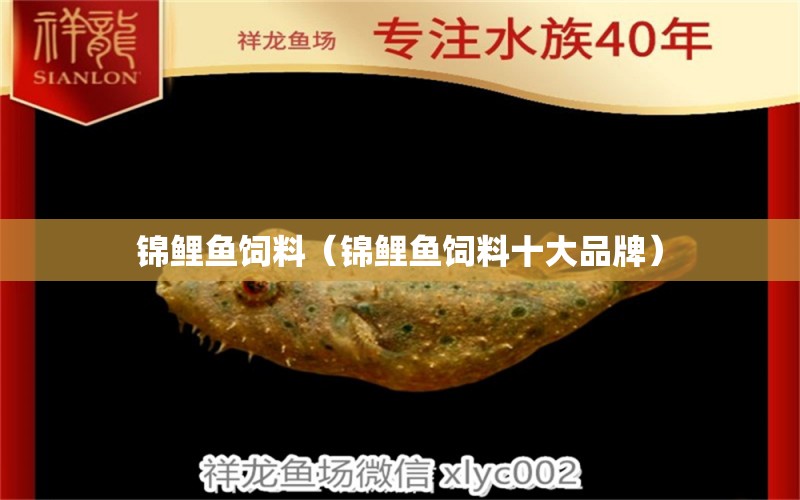 錦鯉魚(yú)飼料（錦鯉魚(yú)飼料十大品牌） 錦鯉飼料