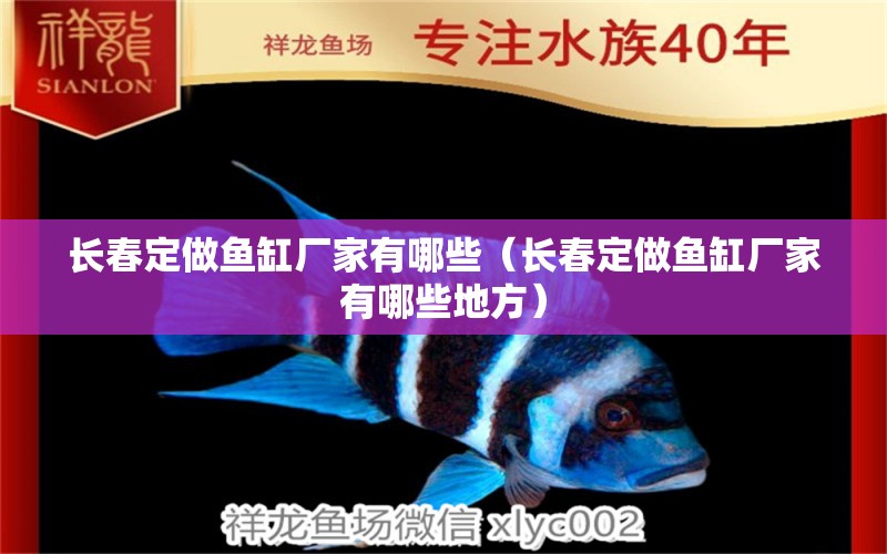 長(zhǎng)春定做魚缸廠家有哪些（長(zhǎng)春定做魚缸廠家有哪些地方） 其他品牌魚缸