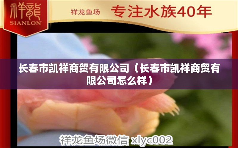 長春市凱祥商貿(mào)有限公司（長春市凱祥商貿(mào)有限公司怎么樣）