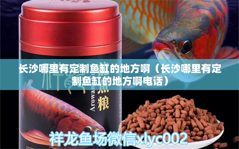 長沙哪里有定制魚缸的地方?。ㄩL沙哪里有定制魚缸的地方啊電話） 祥龍水族醫(yī)院