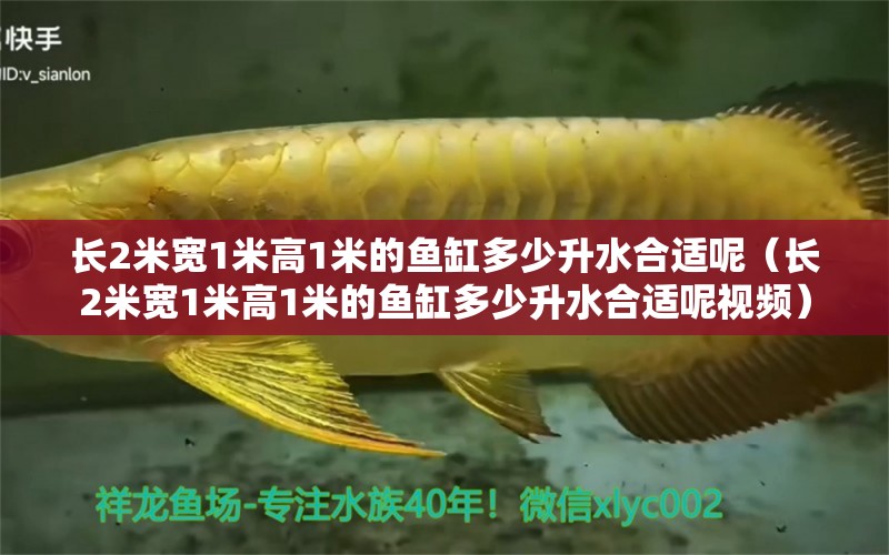 長2米寬1米高1米的魚缸多少升水合適呢（長2米寬1米高1米的魚缸多少升水合適呢視頻） 其他品牌魚缸