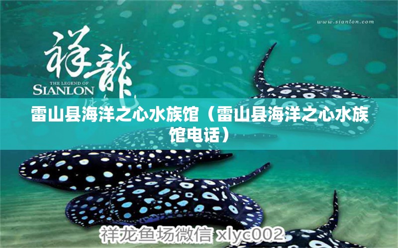 雷山縣海洋之心水族館（雷山縣海洋之心水族館電話） 全國水族館企業(yè)名錄