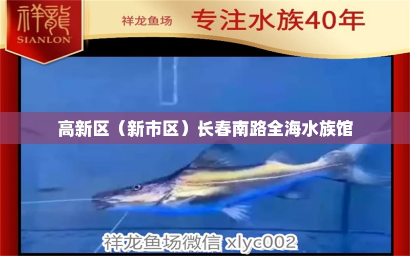 高新區(qū)（新市區(qū)）長(zhǎng)春南路全海水族館