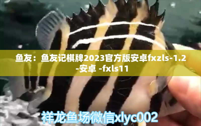 魚友：魚友記棋牌2023官方版安卓fxzls-1.2 -安卓 -fxls11