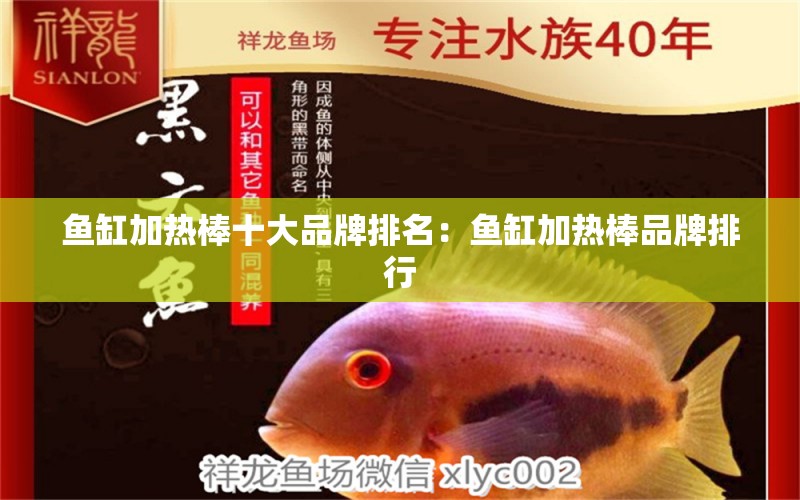 魚缸加熱棒十大品牌排名：魚缸加熱棒品牌排行