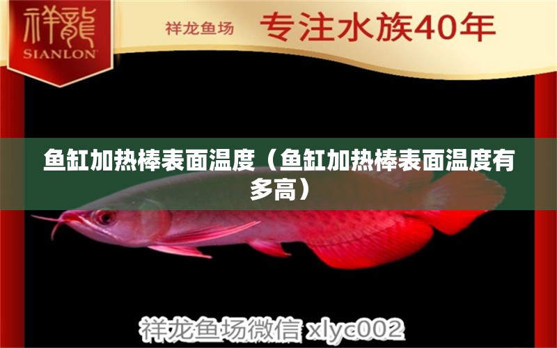 魚缸加熱棒表面溫度（魚缸加熱棒表面溫度有多高） 大白鯊魚