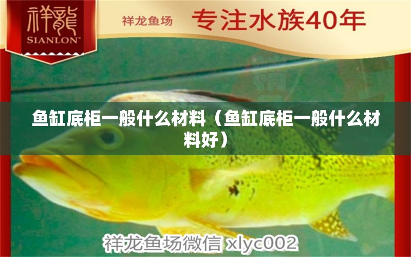 魚缸底柜一般什么材料（魚缸底柜一般什么材料好）