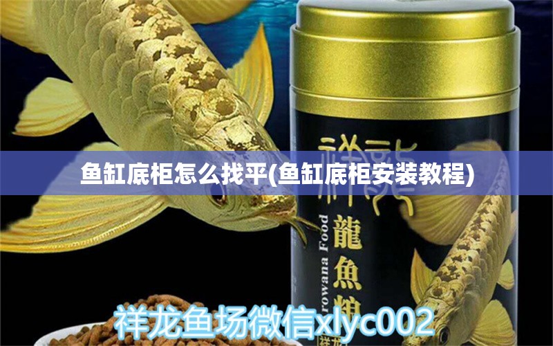 魚缸底柜怎么找平(魚缸底柜安裝教程) 紅白錦鯉魚