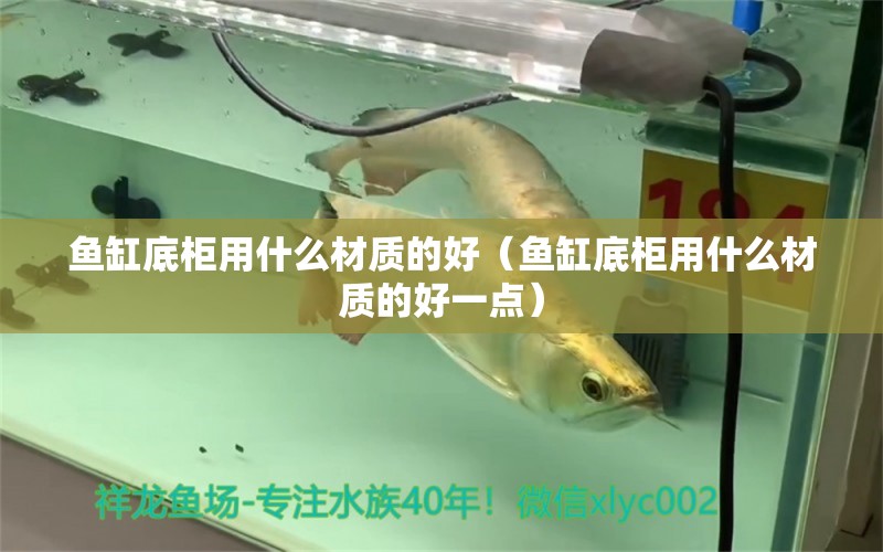 魚缸底柜用什么材質(zhì)的好（魚缸底柜用什么材質(zhì)的好一點） 祥龍魚場