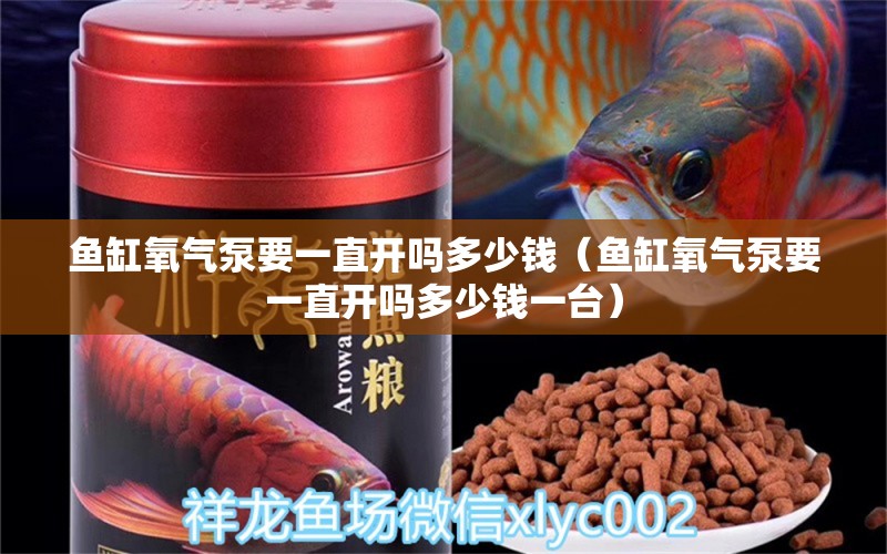 魚缸氧氣泵要一直開嗎多少錢（魚缸氧氣泵要一直開嗎多少錢一臺）