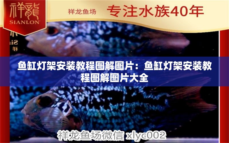 魚(yú)缸燈架安裝教程圖解圖片：魚(yú)缸燈架安裝教程圖解圖片大全