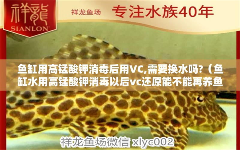 魚缸用高錳酸鉀消毒后用VC,需要換水嗎?（魚缸水用高錳酸鉀消毒以后vc還原能不能再養(yǎng)魚了）