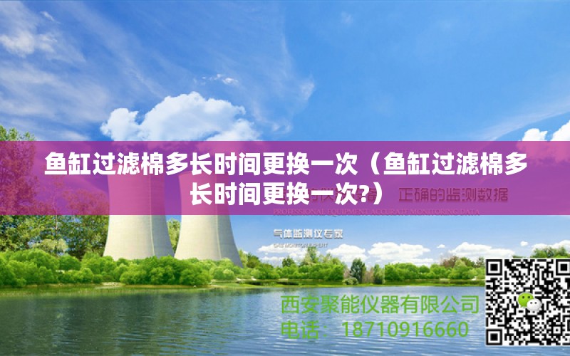 魚缸過濾棉多長時間更換一次（魚缸過濾棉多長時間更換一次?）