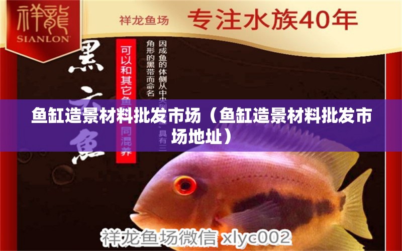 魚(yú)缸造景材料批發(fā)市場(chǎng)（魚(yú)缸造景材料批發(fā)市場(chǎng)地址） 其他品牌魚(yú)缸