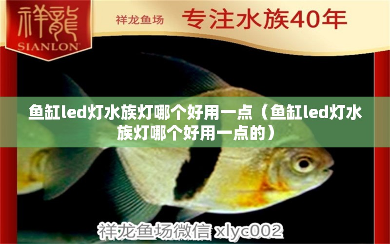 魚缸led燈水族燈哪個好用一點（魚缸led燈水族燈哪個好用一點的）