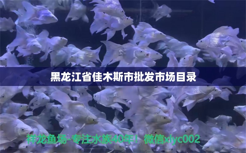 黑龍江省佳木斯市批發(fā)市場(chǎng)目錄 養(yǎng)魚(yú)知識(shí)