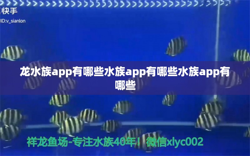 龍水族app有哪些水族app有哪些水族app有哪些