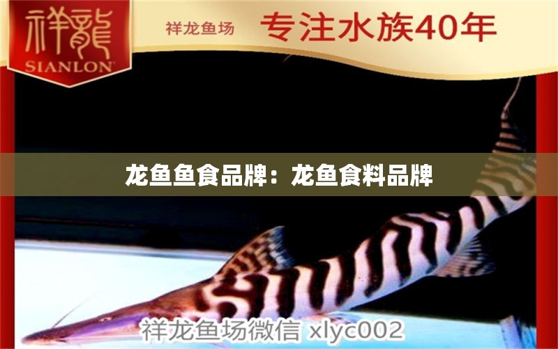 龍魚(yú)魚(yú)食品牌：龍魚(yú)食料品牌