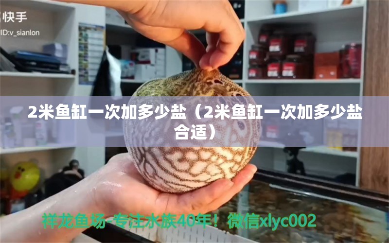 2米魚缸一次加多少鹽（2米魚缸一次加多少鹽合適）