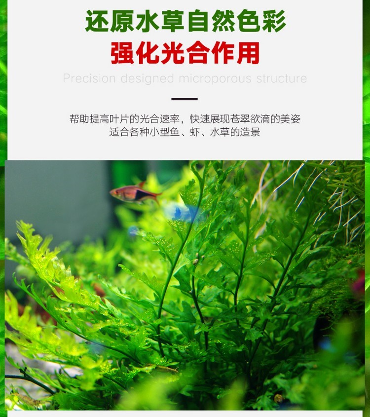 百因美有草系列魚缸底砂造景草缸不渾水凈水基肥益生菌水草泥 水草 第21張