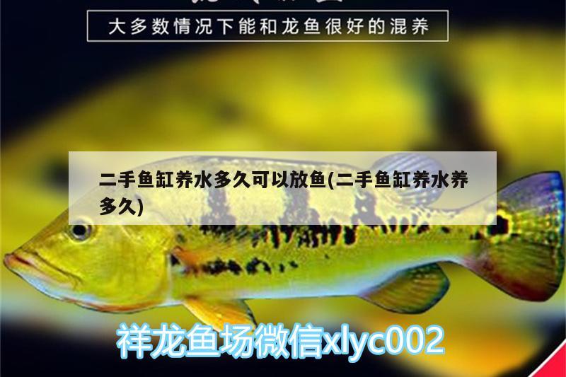 二手魚(yú)缸養(yǎng)水多久可以放魚(yú)(二手魚(yú)缸養(yǎng)水養(yǎng)多久) 銀河星鉆魚(yú)