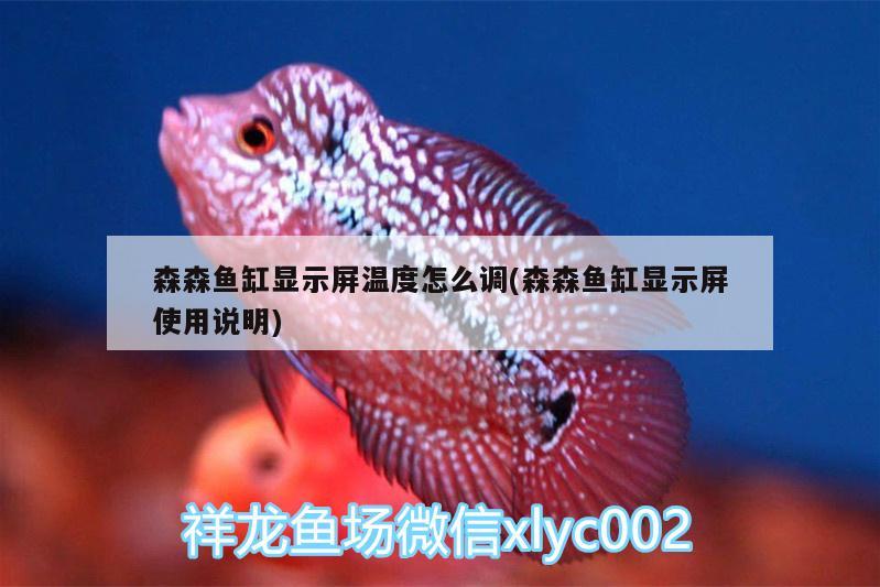 森森魚缸顯示屏溫度怎么調(diào)(森森魚缸顯示屏使用說明)