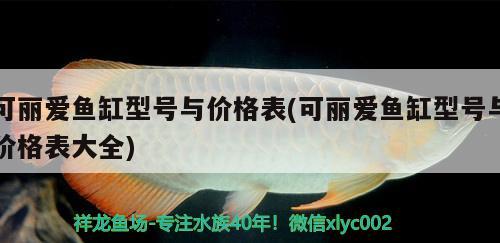 可麗愛魚缸型號(hào)與價(jià)格表(可麗愛魚缸型號(hào)與價(jià)格表大全) 女王大帆魚 第1張