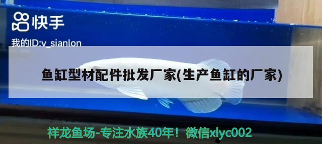 魚(yú)缸型材配件批發(fā)廠家(生產(chǎn)魚(yú)缸的廠家) 元寶鳳凰魚(yú) 第2張