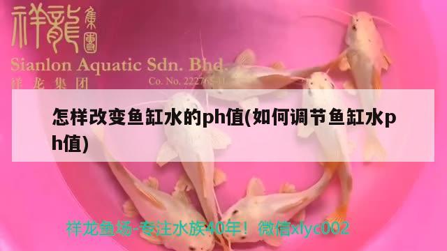 怎樣改變魚缸水的ph值(如何調(diào)節(jié)魚缸水ph值) 白子關(guān)刀魚苗