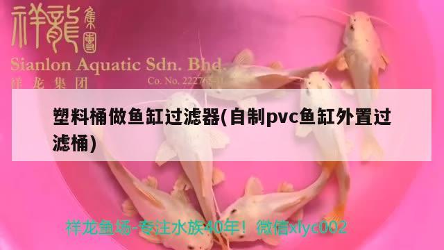 塑料桶做魚缸過濾器(自制pvc魚缸外置過濾桶) 觀賞魚魚苗