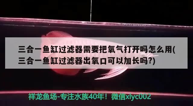 三合一魚缸過濾器需要把氧氣打開嗎怎么用(三合一魚缸過濾器出氧口可以加長嗎?) 肺魚 第2張