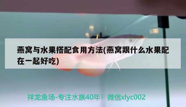 燕窩與水果搭配食用方法(燕窩跟什么水果配在一起好吃) 馬來西亞燕窩