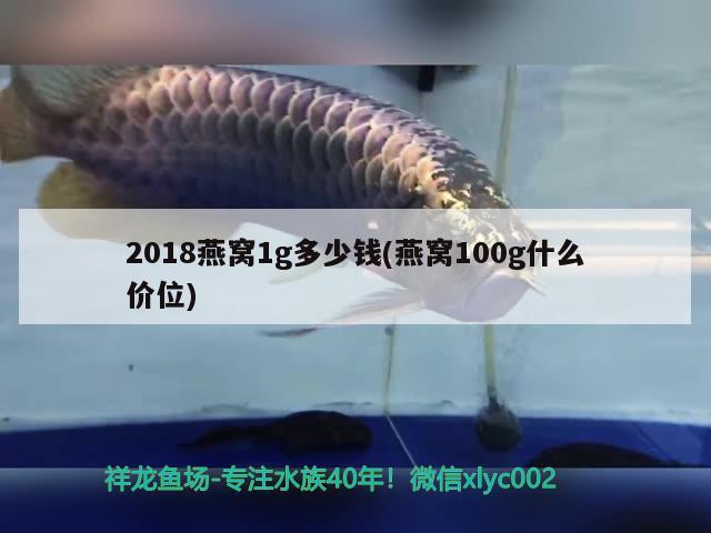 2018燕窩1g多少錢(燕窩100g什么價位)