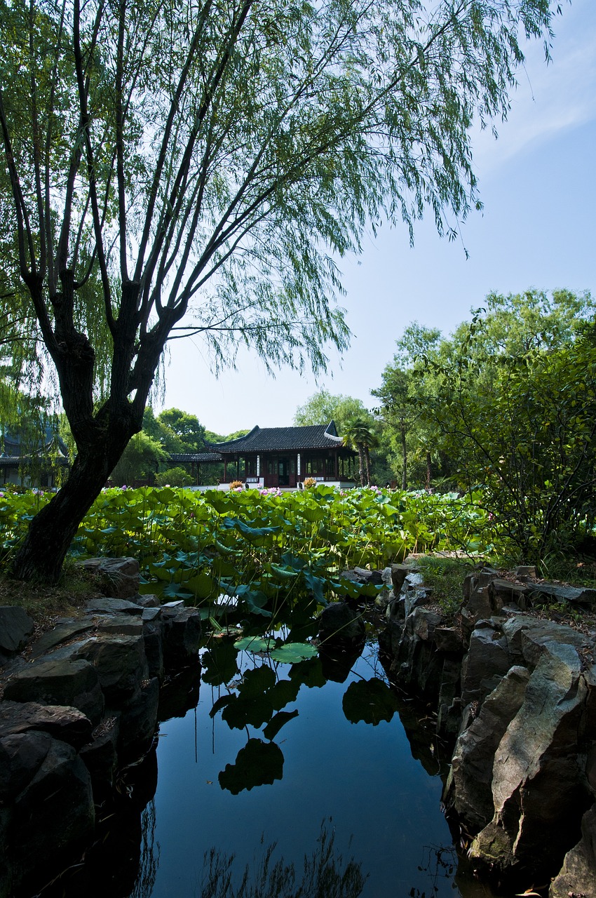 中式風格園林景觀（中式風格園林景觀設(shè)計方案案例） 廣州景觀設(shè)計 第4張