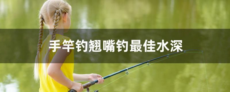 手竿釣翹嘴釣最佳水深是多少 眼斑魚