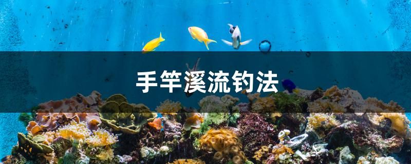 手竿溪流釣法