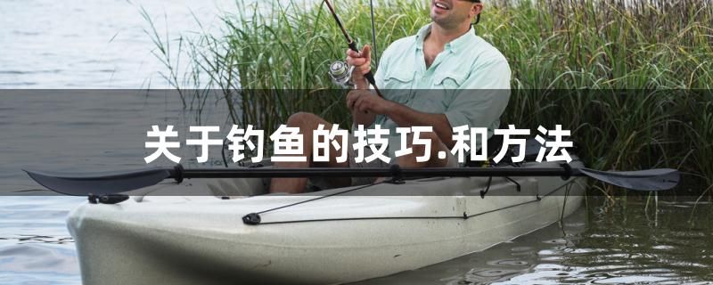 關(guān)于釣魚的技巧.和方法