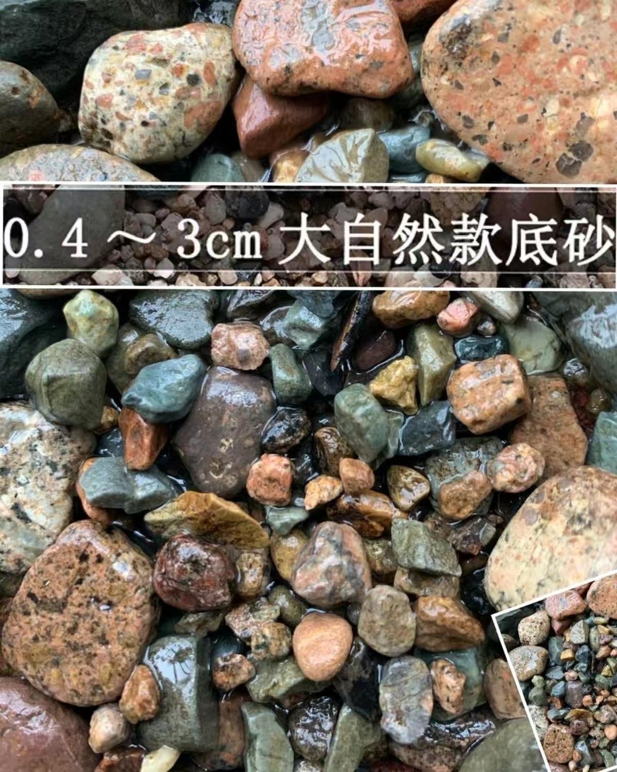 各位魚(yú)友們看看這些原生態(tài)的底砂和造景配石 觀賞魚(yú)論壇 第2張