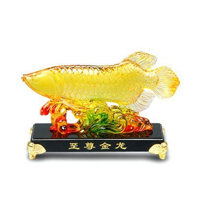 金龍魚(yú)擺件的寓意和象征是什么