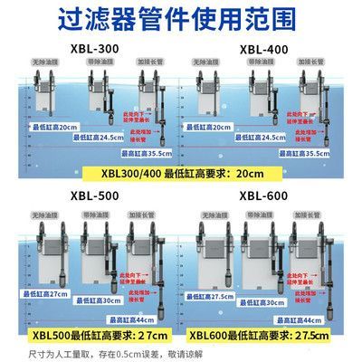 森森402壁掛過濾管徑 森森魚缸