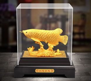 家里擺放金龍魚擺件的方向：金龍魚擺件擺放方向