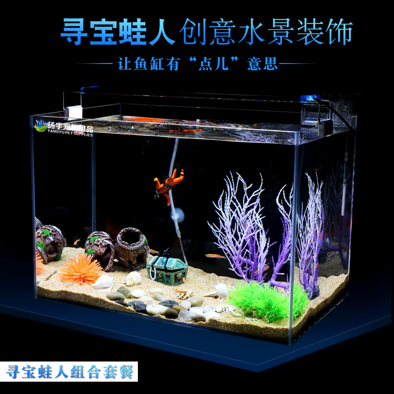 80長(zhǎng)40寬的魚缸造景：80長(zhǎng)40寬的魚缸造景可以根據(jù)不同的喜好和需求進(jìn)行設(shè)計(jì) 魚缸百科 第3張