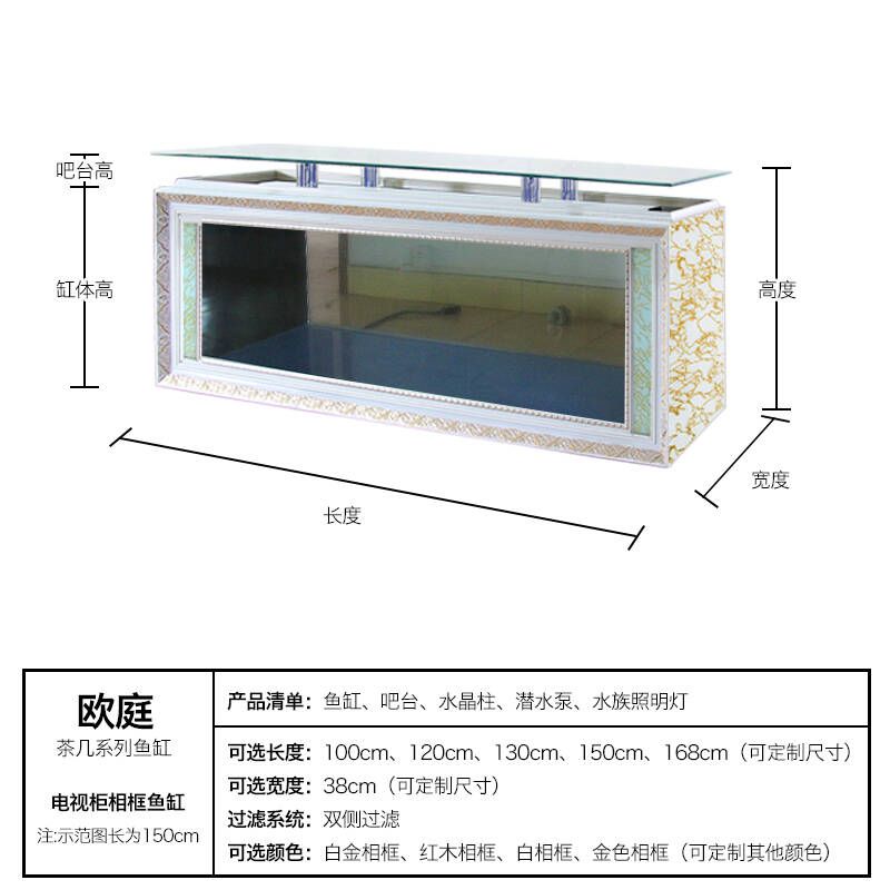 1.5米魚(yú)缸的標(biāo)準(zhǔn)寬度：1.5米魚(yú)缸的標(biāo)準(zhǔn)寬度并沒(méi)有統(tǒng)一的規(guī)定是合理的 魚(yú)缸百科 第1張