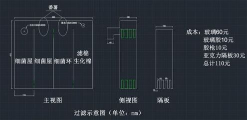 背濾魚(yú)缸怎么干濕分離：背濾魚(yú)缸干濕分離的優(yōu)缺點(diǎn)