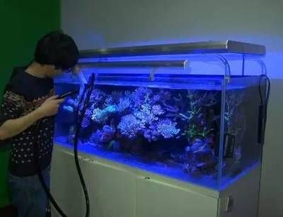 彩蝶海水缸 補水箱安裝圖：彩蝶海水缸和補水箱安裝圖 彩鰈魚缸（彩蝶魚缸） 第3張