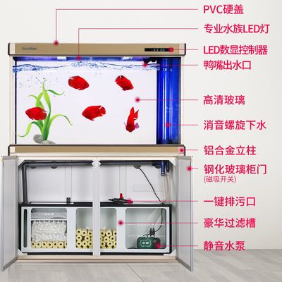 森森三格過濾擺放順序：森森三格過濾擺放順序一般是從上到下依次進行的 森森魚缸