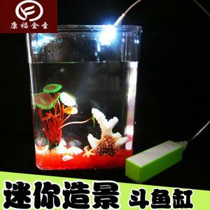 斗魚缸造景 好不好用：斗魚缸造景的創(chuàng)意靈感 魚缸百科 第1張